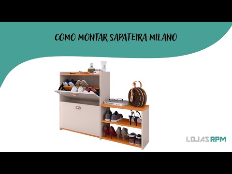How to Assemble a Milano Shoe Rack (both sides) Updated - RPM Stores