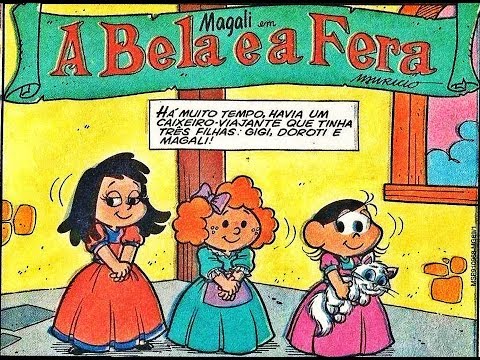 Magali - A Bela e a Fera, Quadrinhos Turma da Mônica