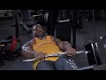 MUTANT IN A MINUTE - IFBB Pro Johnnie Jackson - Lying Cable Upright Rows @ Bev's Gym NYC