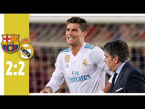 Ronaldo verletzt sich bei Clásico-Tor | FC Barcelona - Real Madrid 2:2