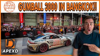 INSANE Gumball 3000 Rally in Bangkok 2024 | Supercars & Massive Crowds at Central World