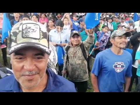 Cierre en Marcala La Paz de Papi  a La Orden de el Partido Nacional ..HN .