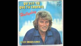 Johnny Hallyday Quesque Tu Croyais