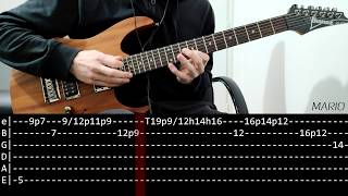 CHON - Waterslide (Guitar lesson with TAB) - FULL SONG