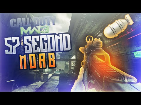 MW3: Fast Solo 57 Second P90 MOAB on Bootleg! W/ @FaZeBloo - (Modern Warfare 3 Fast MOAB Gameplay)