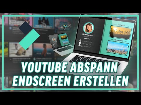 Abspann Animation: so kann man Youtube Abspann erstellen | Filmora X Showcase