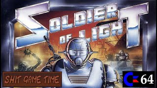 SHIT GAME TIME: SOLDIER OF LIGHT (C64 - Contains Swearing!)