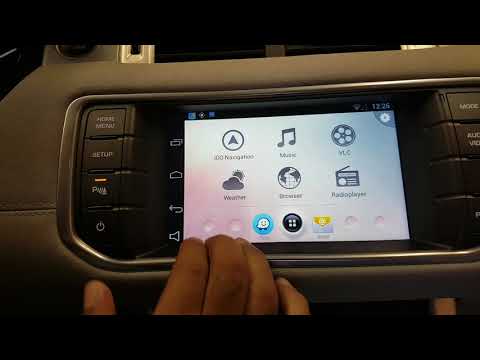 How to install Android System Navigation Range Rover Evoque