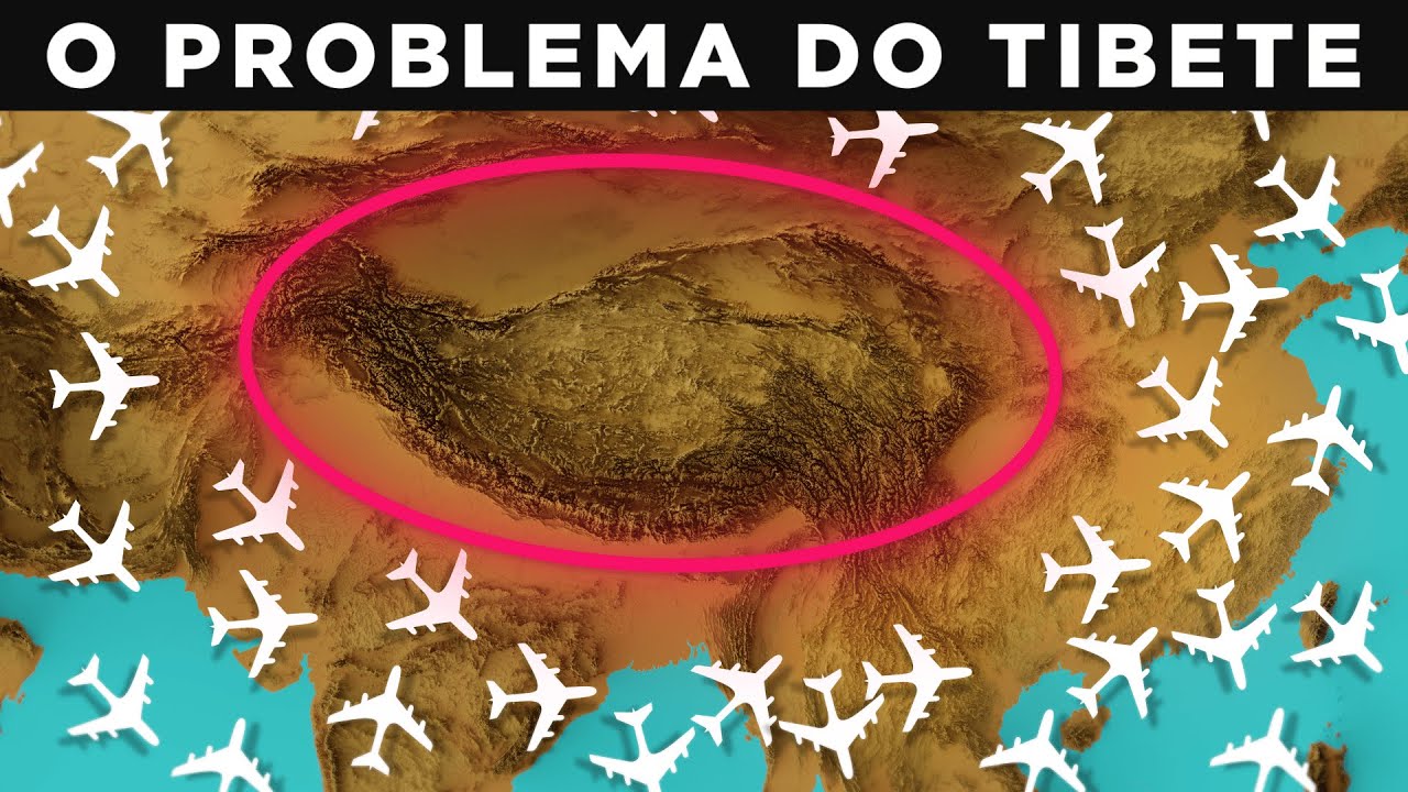 Por que os aviões não voam sobre o Tibete?