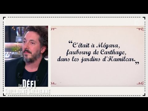 Reconnaître les incipits, le défi de Guillaume Gallienne - C à vous - 09/12/2014
