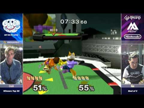 Hax vs Crush - GOML 2017 - Melee Winners Top 96