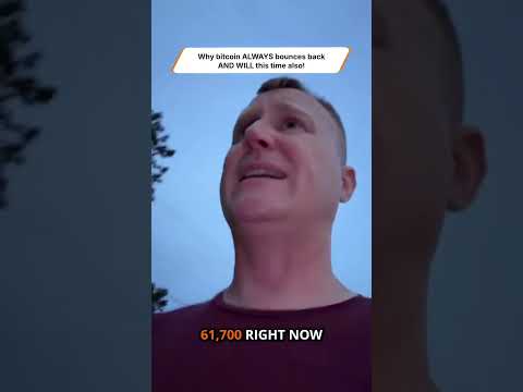 Why bitcoin ALWAYS bounces back AND WILL this time also!