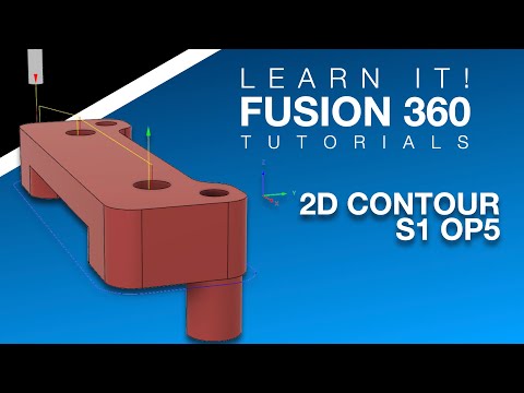Fusion 360 - HWIMT - Part 001 Setup 1 - Op 5 (2D Contour)