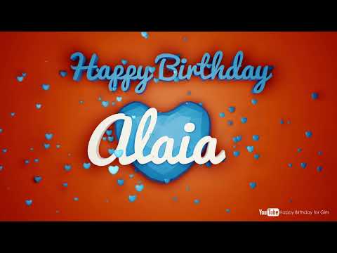 Alaia #birthday #special #video #Alaia #wishes