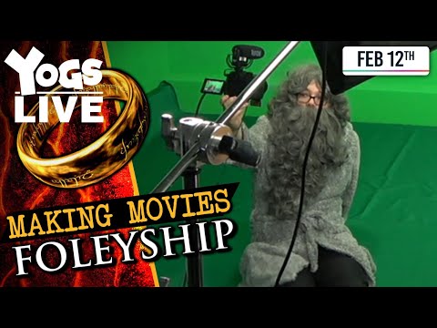 PUPPET BIRBS! - Making Movies Foleyship w/ Tom B, Mark Hulmes and Sam! - 12/02/20