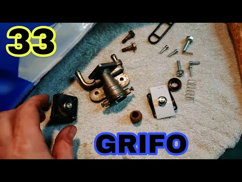 33 Arreglar GRIFO que gotea gasolina moto con KIT de reparación