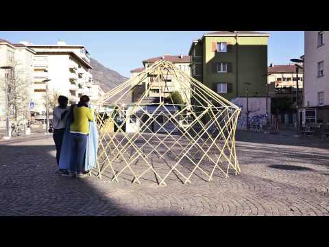 Wir bauen eine Jurte - gemeinschaftlich und handwerklich