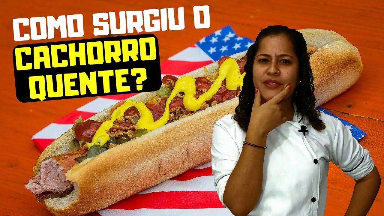 A verdadeira ORIGEM do CACHORRO QUENTE - História da Gastronomia