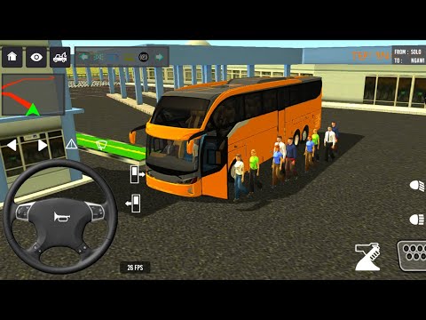 Coach Bus Simulator India Off Road Driving Bus Game Simulator 2025 Gameplay Video #bus #game #gaming