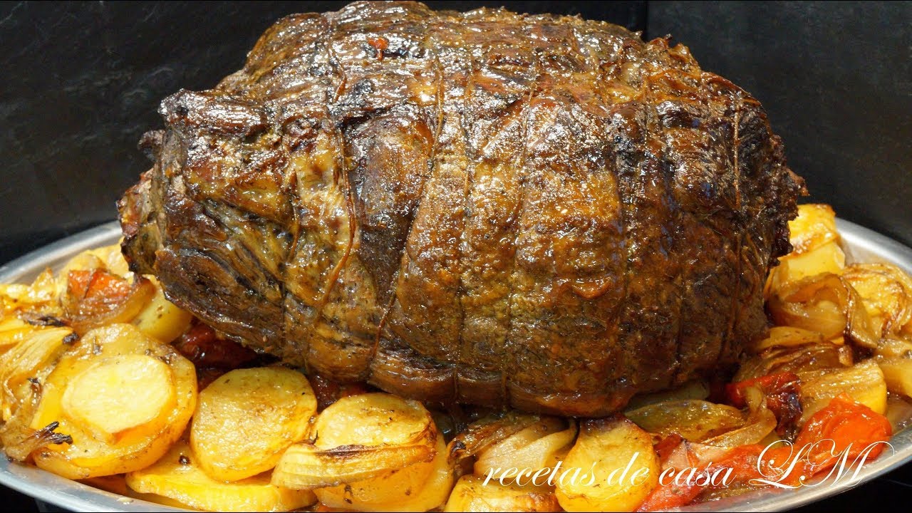 REDONDO DE TERNERA RELLENO O ROLLO DE TERNERA RELLENO PARA NAVIDAD Y AÑO NUEVO