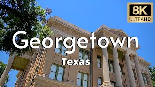 Georgetown Texas Tour Downtown 8k