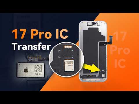 Behebung der Fehlermeldung „Unbekanntes Teil“ nach dem Displaytausch beim iPhone 17 Pro – Neue En...