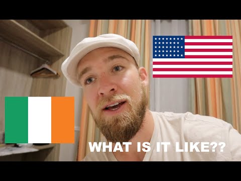 AMERICANS FIRST DAY IN IRELAND!! (Reaction)