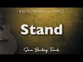Stand - Acoustic Karaoke With Lyrics (Yebba)