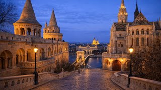 BUDAPEST 🇭🇺 WINTER WALK — PARLIAMENT & DANUBE | 4K HDR 60FPS