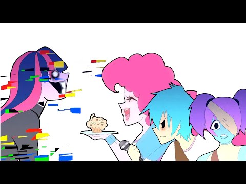 FNF VS Corrupted PIBBY Twilight MLP , Dusk Till Dawn ( Mei CuteOuO / ANIMATION )