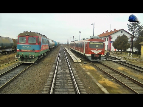 Full Train Backview Oradea-Tileagd-Alesd cu/with IR1834 Timisoara Nord - Iasi - 03 February 2017
