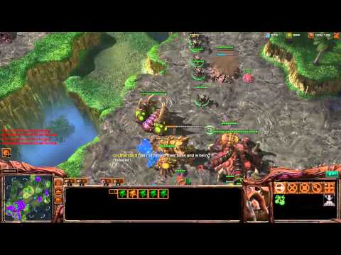 CatZ's Ultralisk Drop Harass - Starcraft 2