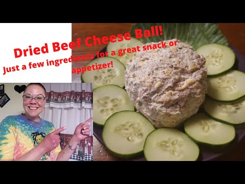 Dried Beef Cheese Ball & Some Keto tips to stay on...