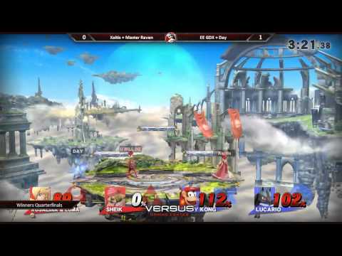 VS EVO 2015 Doubles - Winners Quarters - Xaltis + Master Raven vs. GDX + Day - Smash 4
