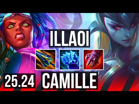 ILLAOI vs CAMILLE (TOP) | KR Master | 25.24