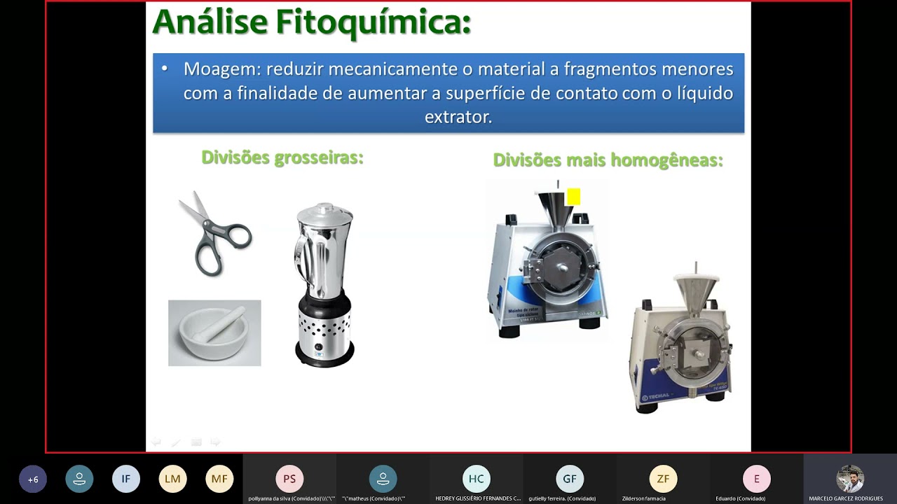 Farmacognosia - Introdução à análise Fitoquímica