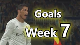 PES 2016 TOP 5 GOALS WEEK 7 PES 2016 TOP 5 GOALS WEEK 7