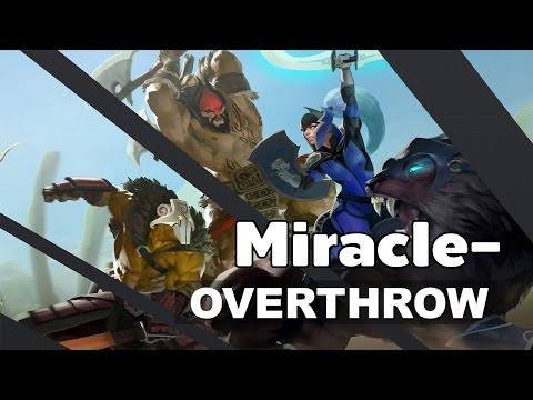 Miracle- Overthrow Dota2