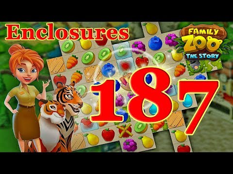 Family Zoo: The Story Enclosures level 187