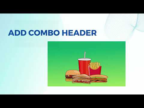 Epoint Systems Cirrus Cloud Backoffice Tutorial 17 Add Combo Header Combo Item