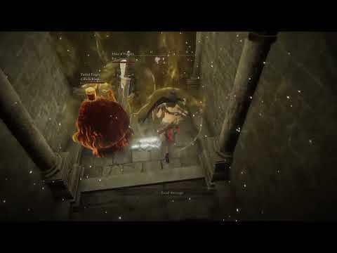 Elden Ring- Valiant Gargoyle Duo - BOSS Fight- Bloodhound's Fang