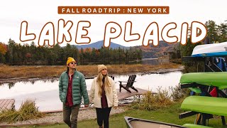 FALL IN THE ADIRONDACKS 🏔️🍁 Lake Placid, High Falls Gorge, and More!