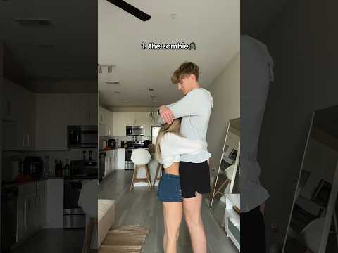 How we hug with almost a 2 foot height difference😂 #couples #coupleshorts #heightdifference