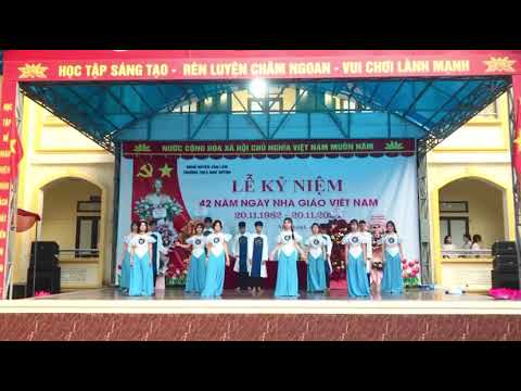 Người gieo mầm xanh - 9A4 - Trường THCS Như Quỳnh - Chào mừng 42 năm ngày Nhà giáo Việt Nam