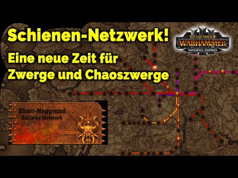 Zug-Netzwerk für die Zwerge und Chaoszwerge! Total War: Warhammer 3 Mod