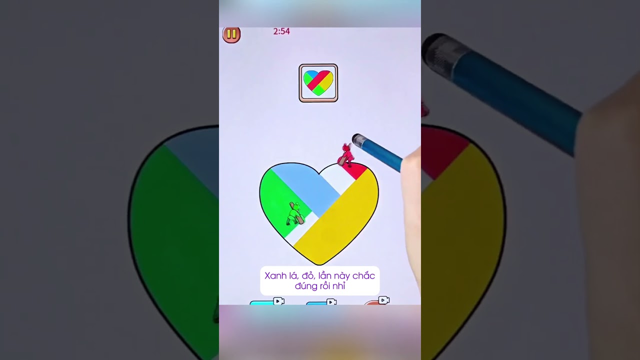 Giúp tô màu cho trái tim 200 IQ