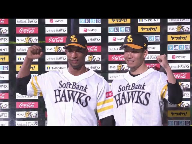 ホークス・千賀投手・グラシアル選手ヒーローインタビュー 2019/7/4 H-E