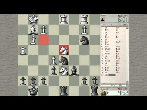 Blitz chess with live commentary #582: Queen's gambit accepted