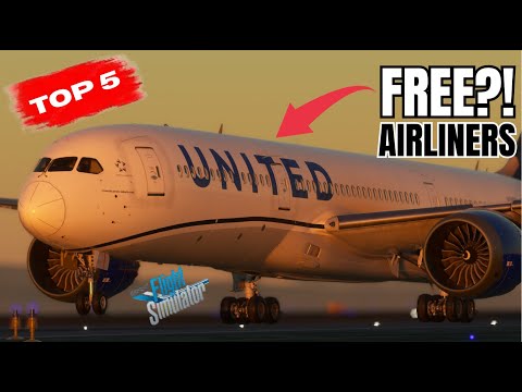 Top 5 FREEWARE Aircraft for Microsoft Flight Simulator 2020 (Must-Have Addons!)