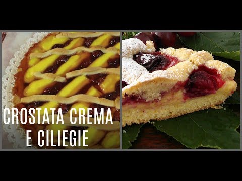 CROSTATA CREMA E CILIEGIE